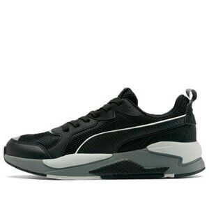 PUMA X-Ray Mesh 'Black Metallic Silver 373773-02 Size Men's 10.5 / Women's 12